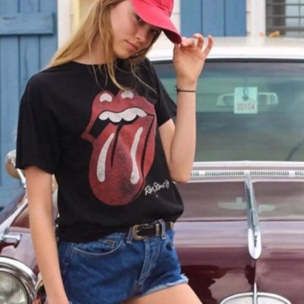 Brandy Rolling Stones Tee